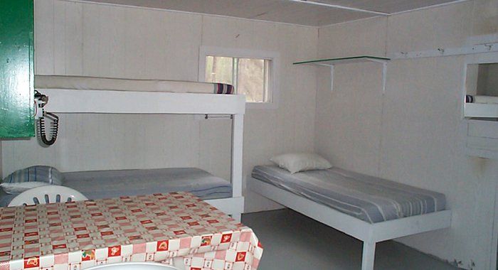 Chambre avec lits superposés