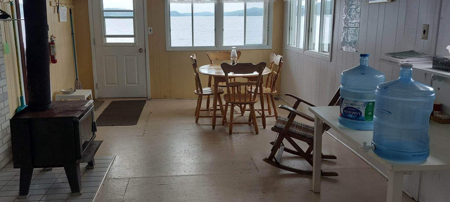 Intérieur du chalet Pimbina