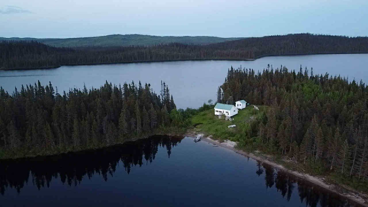 Vue intérieure du chalet